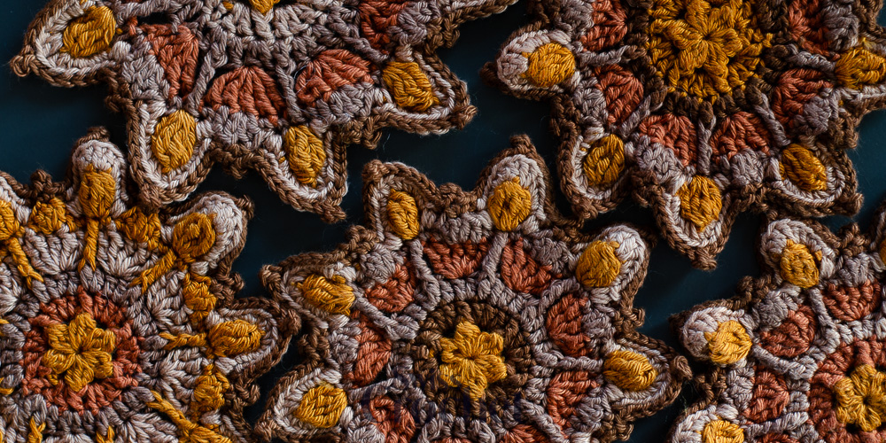 Swiss Crochet Design Detail